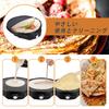 11-inch Electric Crepe Maker 1200W 50-210 Celsius Temperature Control for Rotisserie Tortillas and Blinds, No Sticks, Pancakes, Wooden Scraper and Dou