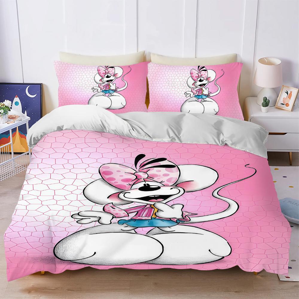 Cartoon Cute D-Diddl Duvet Cover Set Soft Wash Bed 3 Piece Summer Comfortable Student Dormitory Home Baby Bedding Best seller