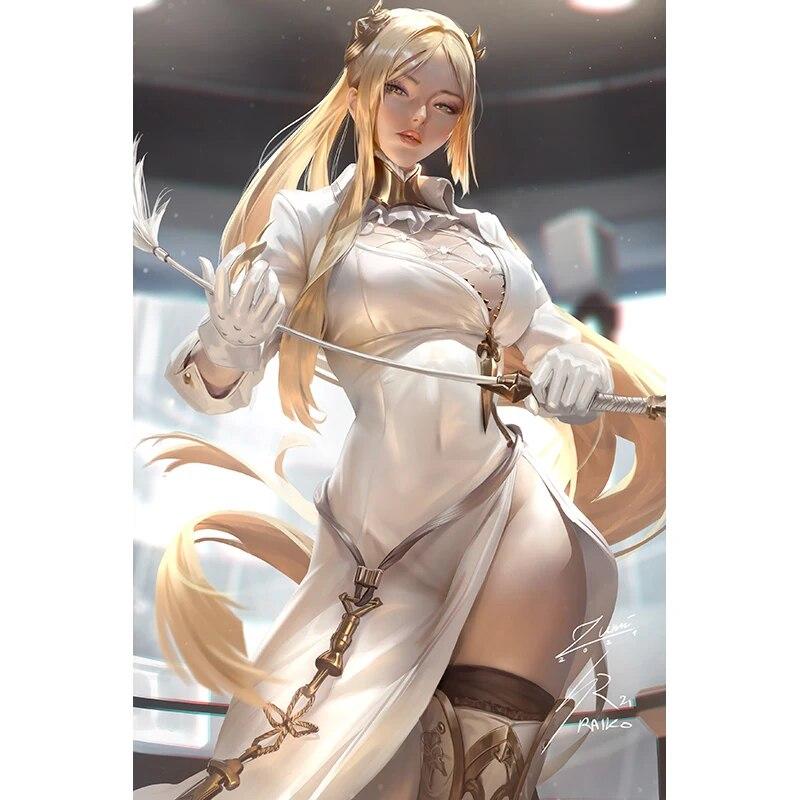 Print Bar Nude Sexy Girl Art Posters Wall Art Canvas Painting for Living Room Bedroom Home Decor Hanging Picture