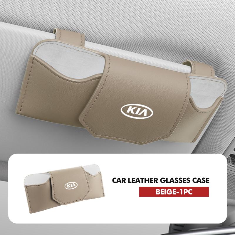 Car Glasses Clip Sun Visor Eyeglasses Magnetic Sunglasses Clip For KIA Rio K5 K2 Sportage Ceed Sorento Picanto Stinger Soul