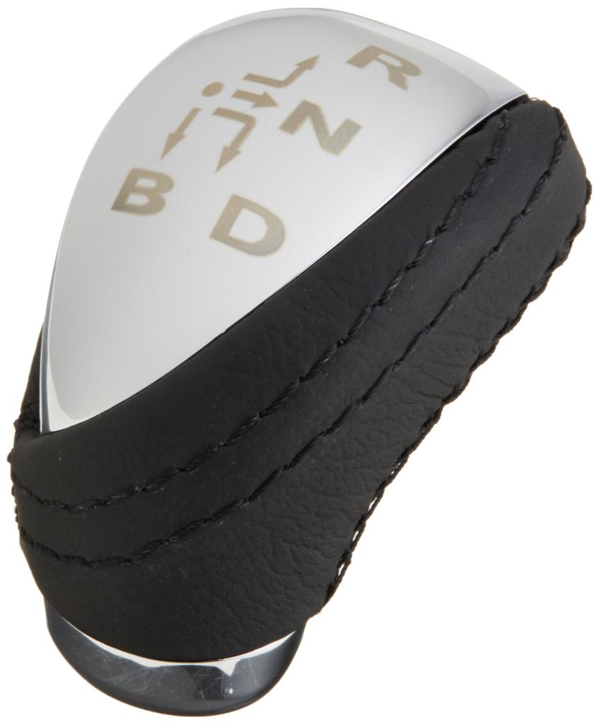 SilkBlaze Shift Knob 30 Prius (Black Leather/Plated) SB-LSK-061