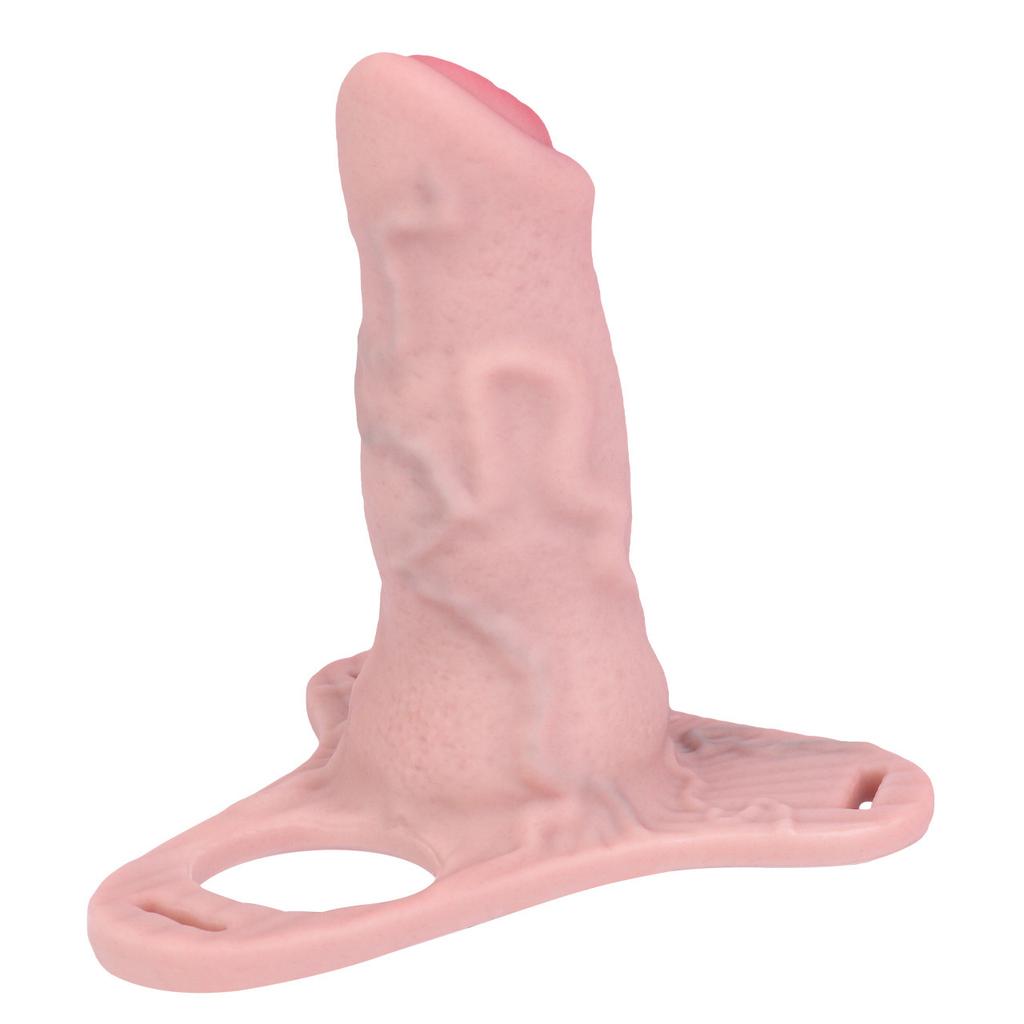 Silicone CB Lock Chastity Lock Male Penis Cage Chastity Sex Toys Cock Ring Urethral Chastity BDSM