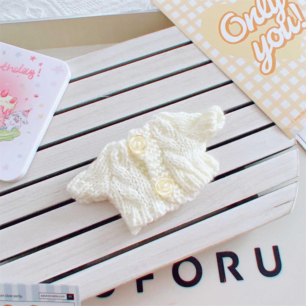 Lalka Wełniana Czapka dla 15cm Labubu Czapka Kawaii Śliczne Akcesoria dla Lalki Zabawki dla Dzieci Dziewczynek