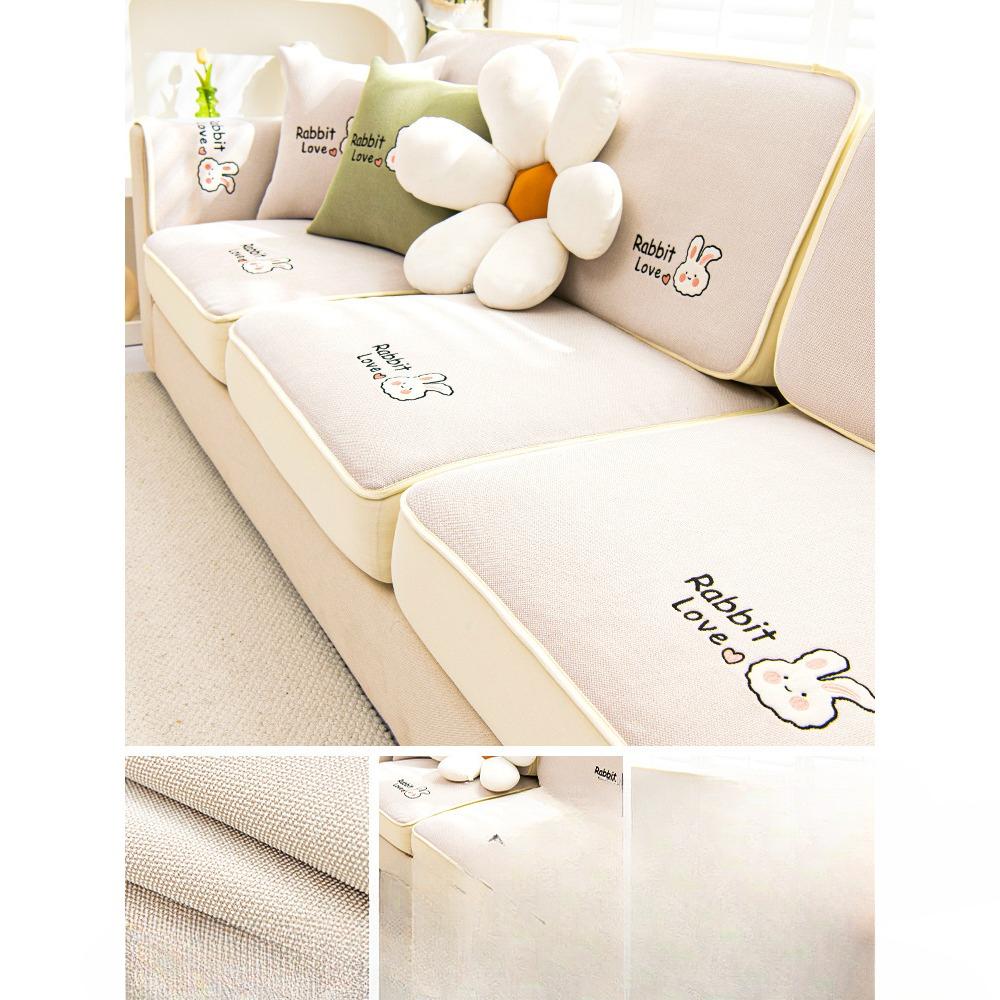 

Чехол для дивана из синели, универсальный универсальный чехол для дивана, универсальный чехол для дивана Four Seasons, устойчивый к царапинам, тканевый чехол 60*120