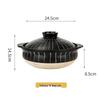 Bao Yi High-Temperature Japanese Ceramic Clay Soup Pot for Gas Stove