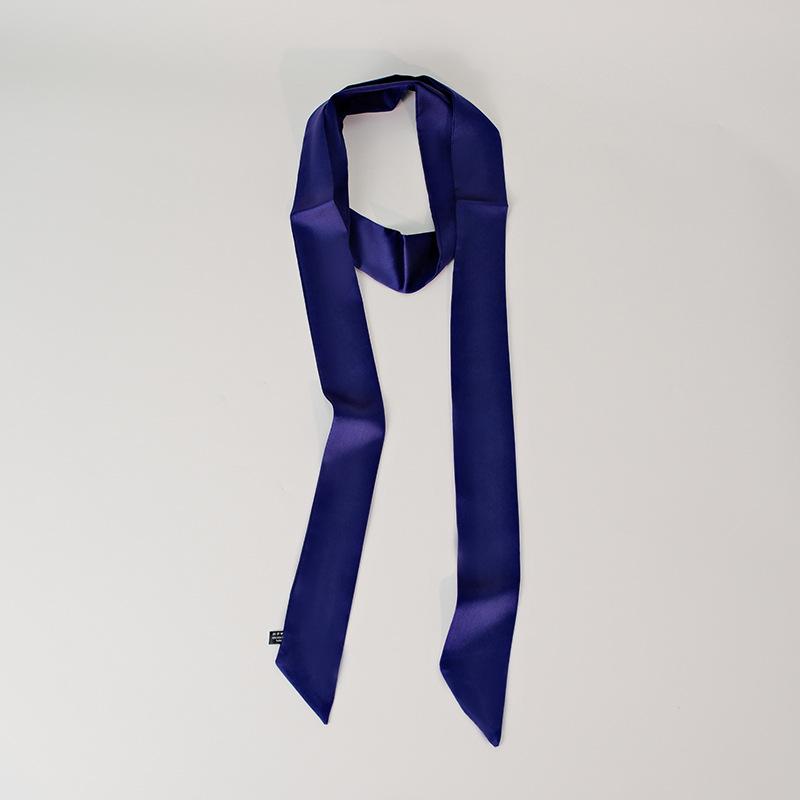 Elegante Sciarpa in Seta Raso 200cm: Accessorio Sottile, Lungo e Stretto da Donna per Capelli, Collo, Borsa o Cintura