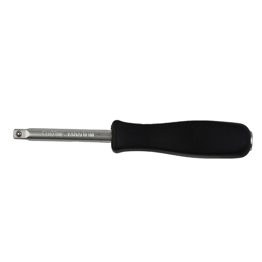 Čtvercová tyč Ojnice Čtvercová gumová rukojeť 150 mm černá