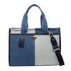 Denim Bag Color Block Women's Tote Bag Large Capacity Shoulder Crossbody Bag