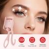 Portable Electric Eyelash Curler Heated Comb Long Lasting Eye Lash Perm Makeup Tool for Beautiful Eyelashes