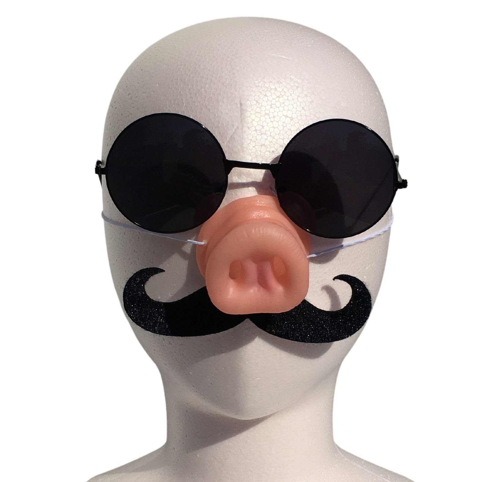 

Солнцезащитные очки Свиной нос и борода Забавный Косплей Хэллоуин Набор [Archnote] Костюм, Предмет, 3 предмета