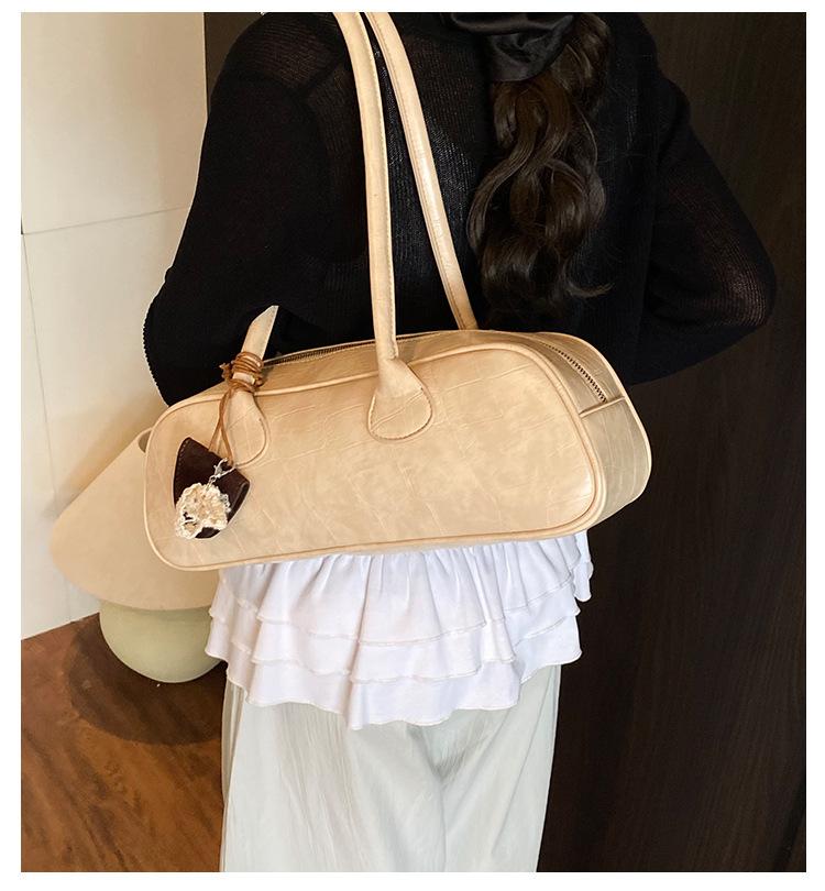 Large-capacity Bag Women's Summer Versatile 2025 New Casual Niche Design Shoulder Underarm Bag Work Commuter Bag