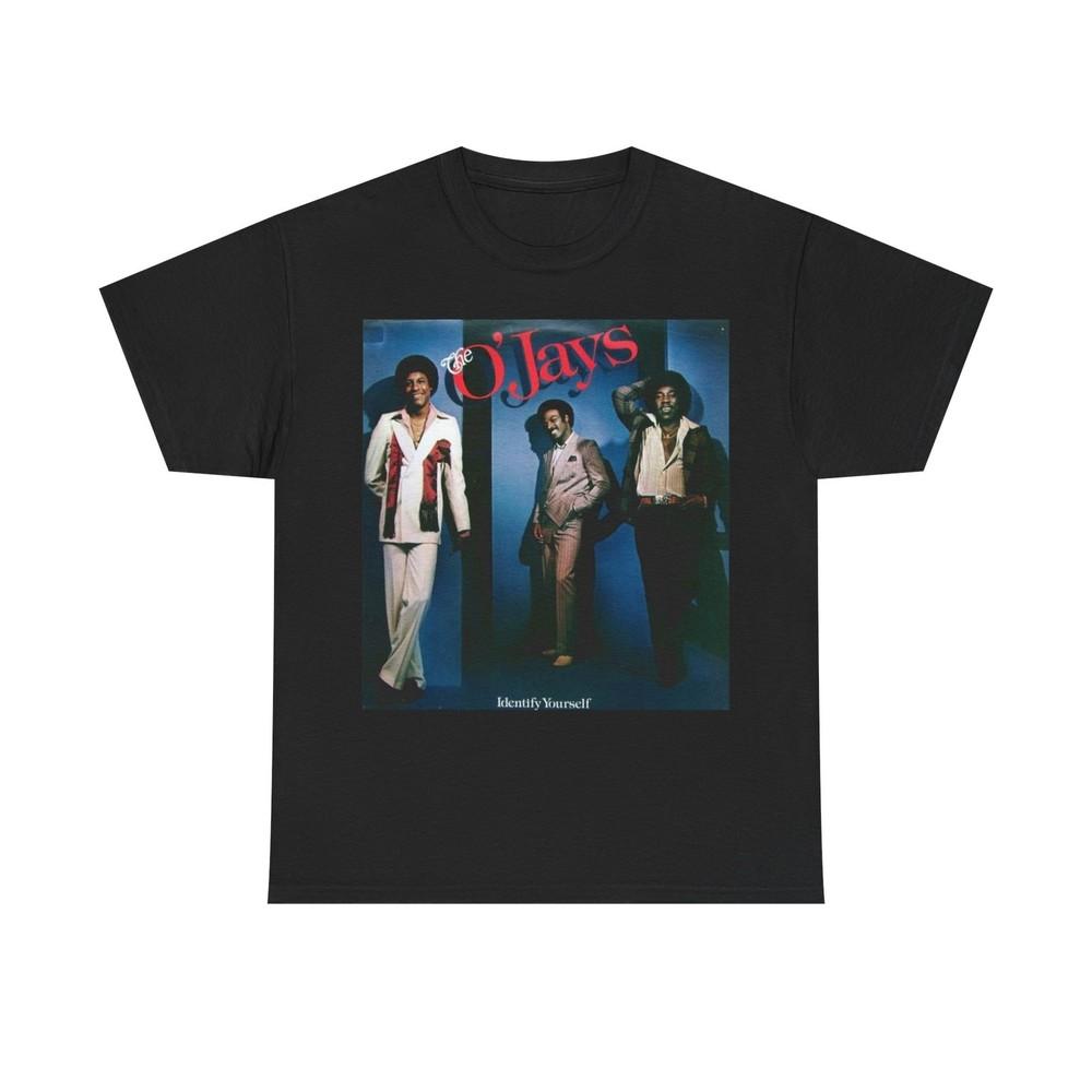 The O jays Tshirt Vintage Album Art Poster retro Unisex Heavy Cotton Tee Unisex T-Shirt S