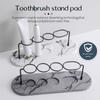 Diatom Earth Toothbrush Storage Rack Long Lasting Toothbrush Holder Makeup Brush Organizer  Travel