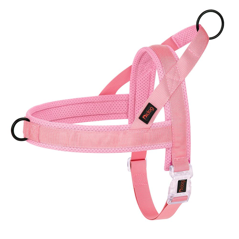 Nylon Dog Harness No Pull Dog Puppy Harnesses Soft Padded Pet Vest Adjustable for Small Medium Large Dog Chihuahua Pug Pitbull