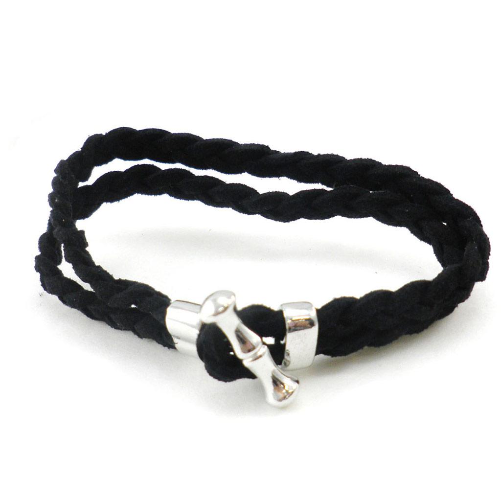 Les Trésors De Lily [I9242] - Bracelet créateur 'Chorégraphie' noir