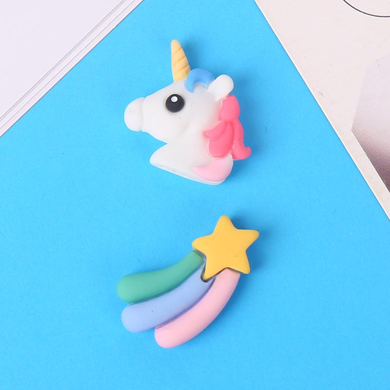 Popular Cartoon Elephant Cola Resin Stickers for DIY Phone Cases