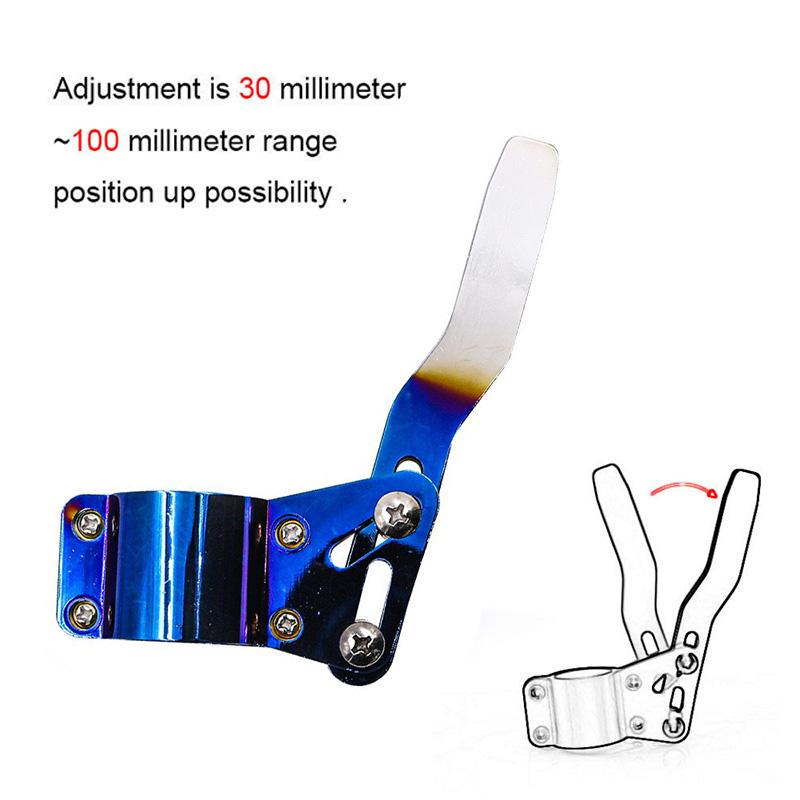 Universal Auto Styling Anpassung Lenkrad Blinkerhebel Verlängerung Blinkerhebel Position Nach oben Kit Aluminium Autozubehör