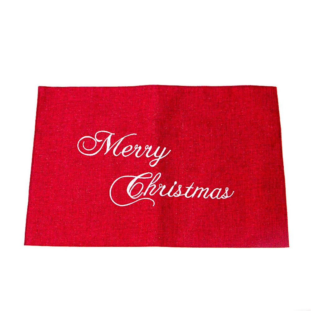 Buy Christmas Placemats NonSlip Insulation Placemat Washable Table
