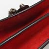 [Pre-Owned] Dionysus Chain Tiger Head Buckle Logo Canvas And Leather Shoulder Bag Small - Very Good #1KT5S38