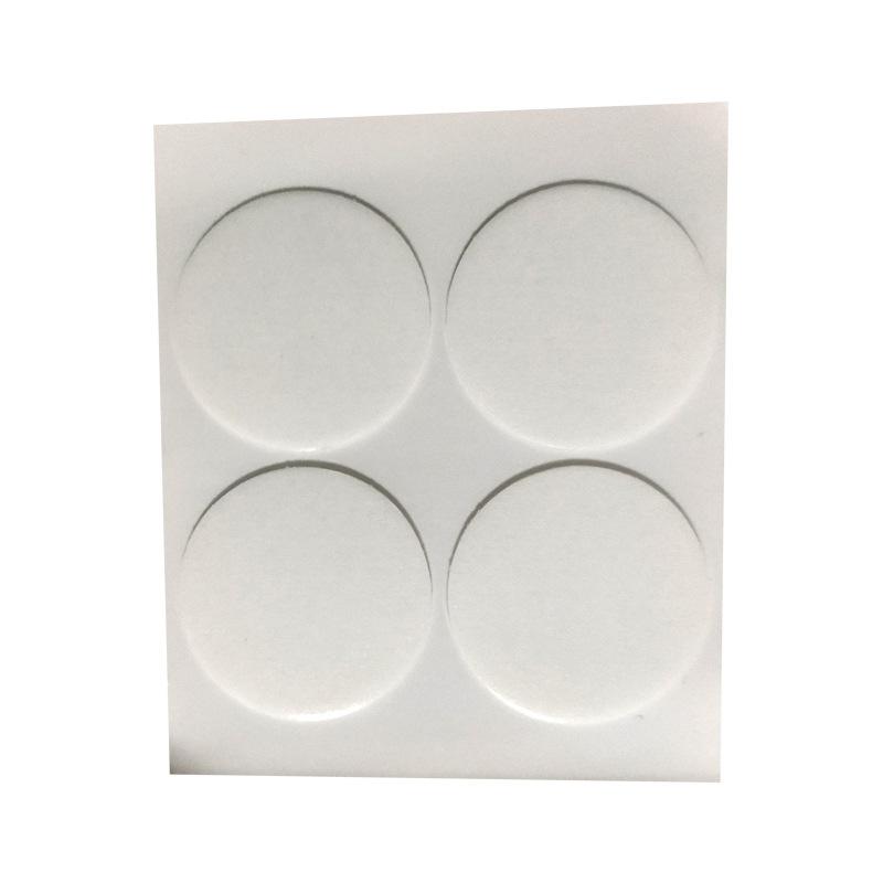 Adhésif de voiture sans trace Adhésif double face pour ornements de voiture Adhésif rond transparent et Nano adhésif