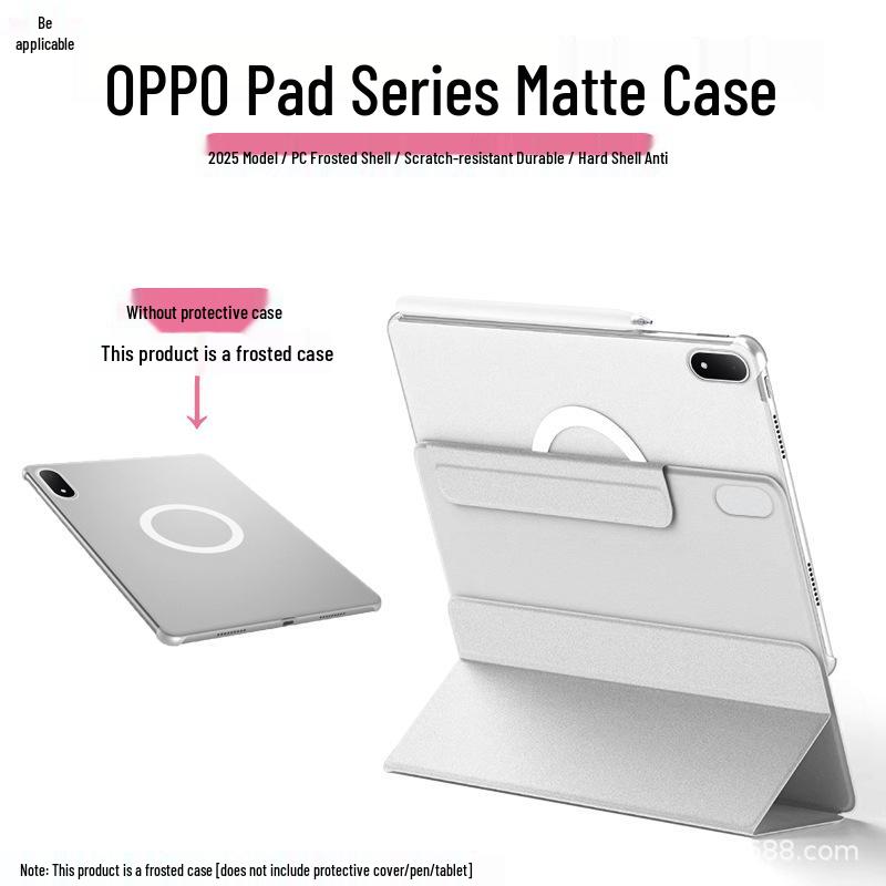 Magnetic Detachable Protective Case for OPPO Pad 5 Pro (13.2-inch) - Fits Models 2/3/4 For OPPO Pad 2 11.6 inch: 24 Models