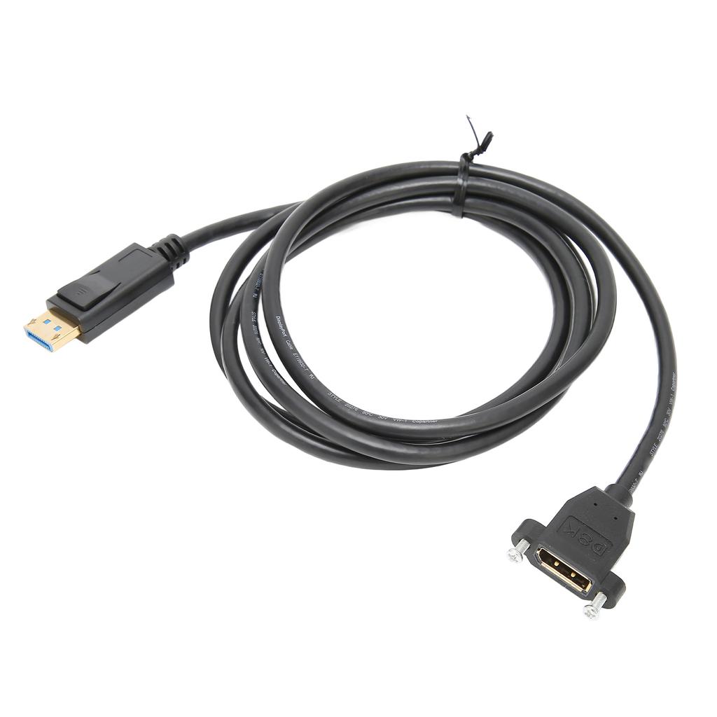 DP To DP Extension Cable 8K 60Hz 4K 120Hz Male To Female Displayport Cable 1.4 DisplayPort Extension Cable