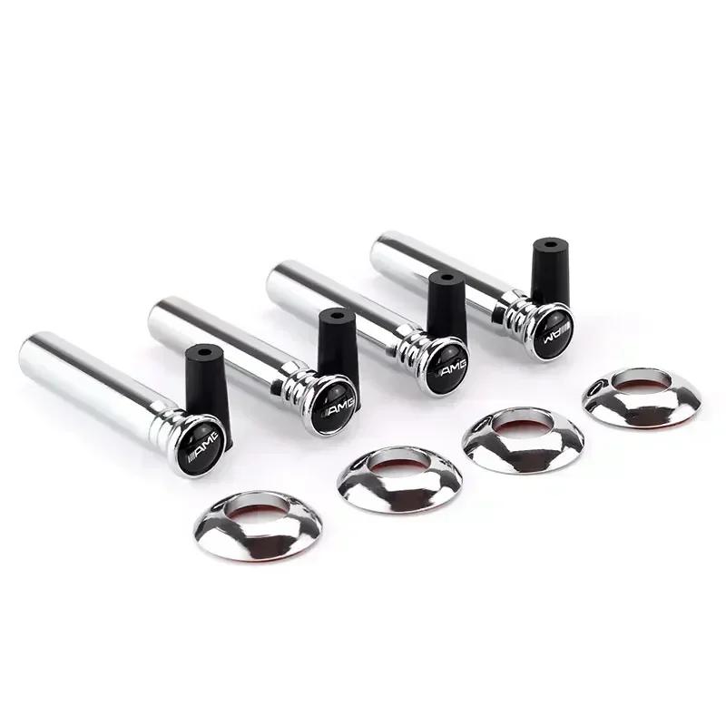 BAOZ7 New For Mercedes Benz Carbon Fiber Car Door Pin Lock Knob Pull Pins Cover for Mercedes Benz W203 W204 W205 W210 W211 W213 W212 I