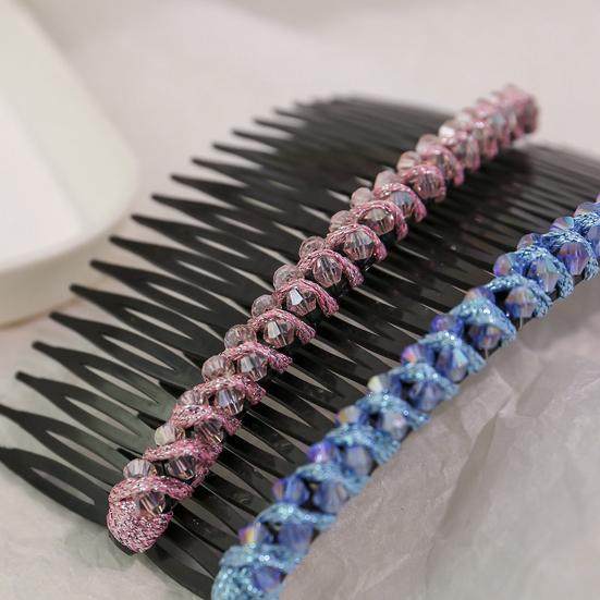 Haarkamm-Clip Leicht zu tragen Glänzend Rutschfest Polsterung Haar Prinzessin Styling Kopfschmuck Haarschmuck