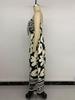 New Summer Sleeveless Printed Bandeau Jumpsuit with Bowknot for Women