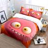 "Cartoon Plush Decorations Set" Soft Comfortable Duvet Cover Bedding Set Included 1*Duvet Cover & 2*Pillowcases gift