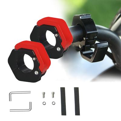 SODOI Handlebar Hooks, 2 Pieces, Bike Convenience Store Hooks, Aluminum Alloy, 0.8 - 0.9