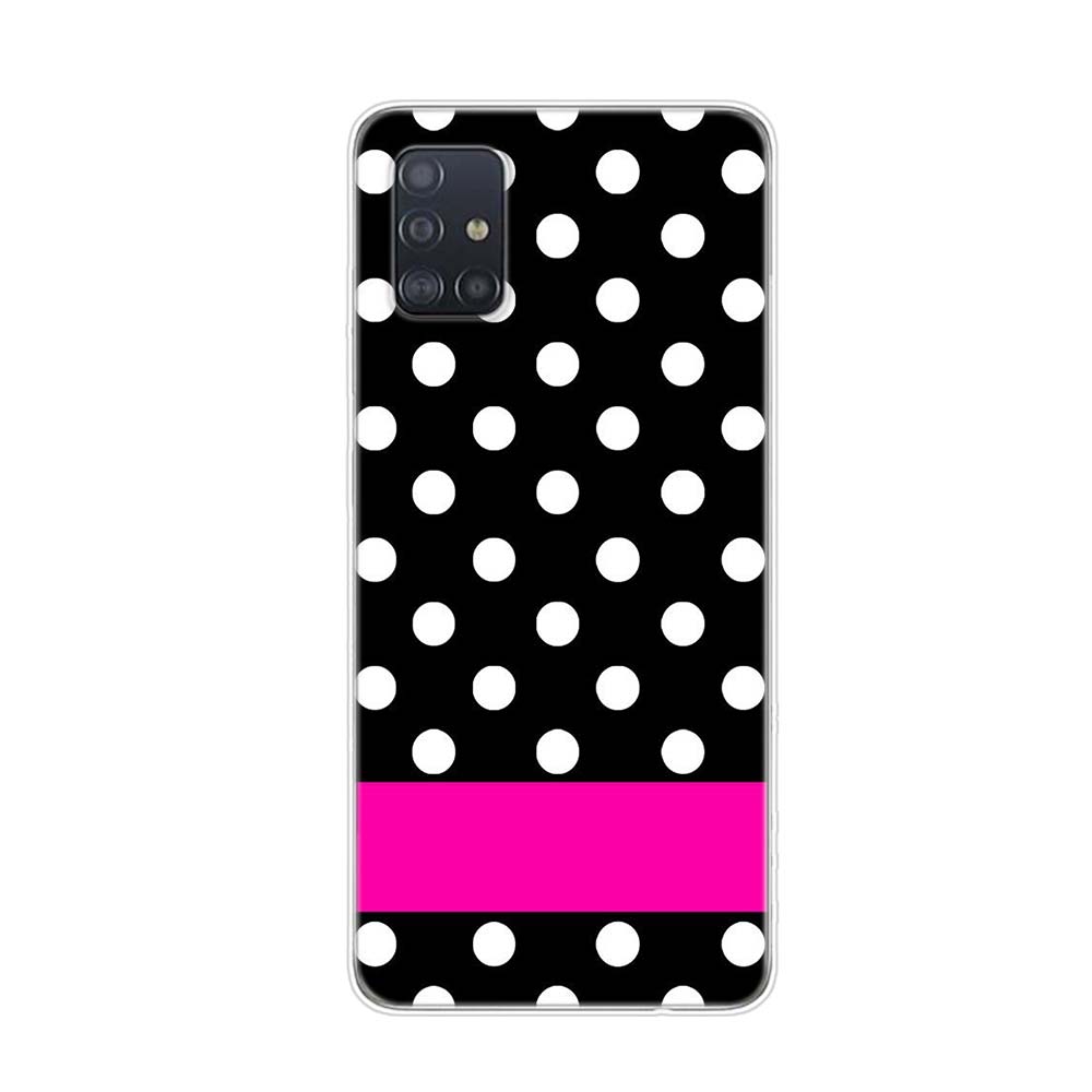 Polka Dots Fashion For Samsung Galaxy A01 A11 A12 A22 A21S A31 A41 A42 A51 A71 A32 A52 A72 A02S Soft Phone Case