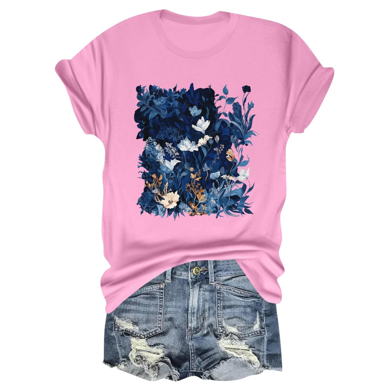 

Детская повседневная футболка с круглым вырезом и короткими рукавами с принтом и надписью «Топ» 150 розовый