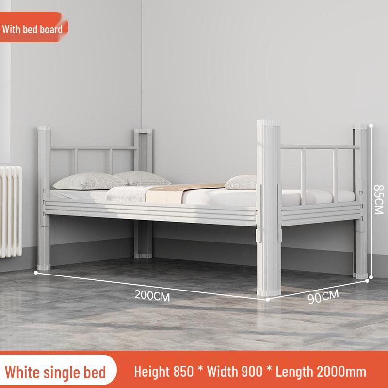 Double Layer Iron Bunk Bed for Student or Employee Dormitory