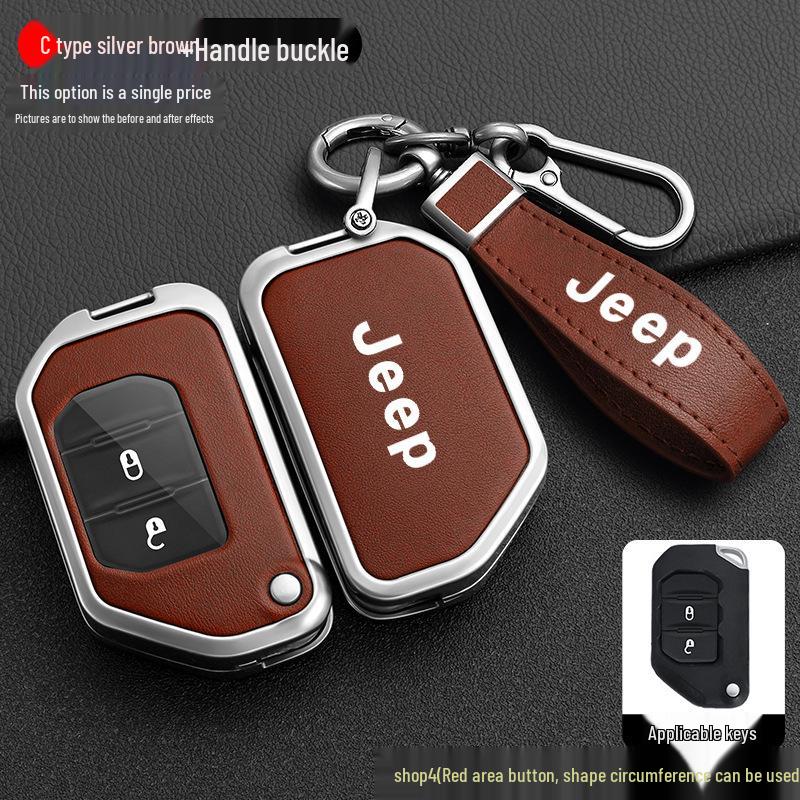 Jeep Grand Cherokee/Wrangler/Gladiator Folding Key Protective Case