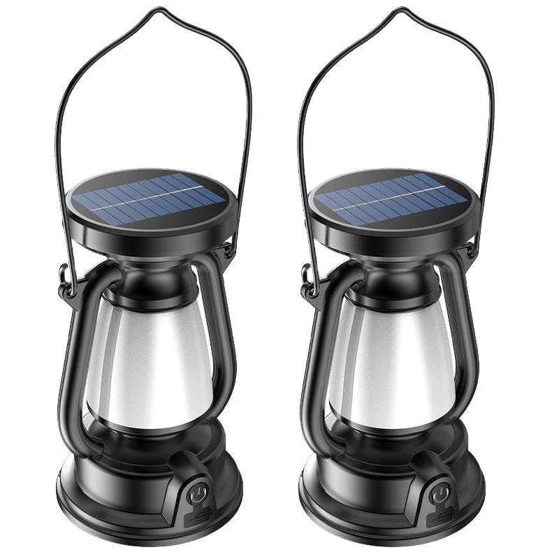 Solar Camping Lights Ambient Light, Vintage Horse Lamp, LED Table Lamp, Picnic Hanging Lantern, Outdoor Decorative Retro Lantern