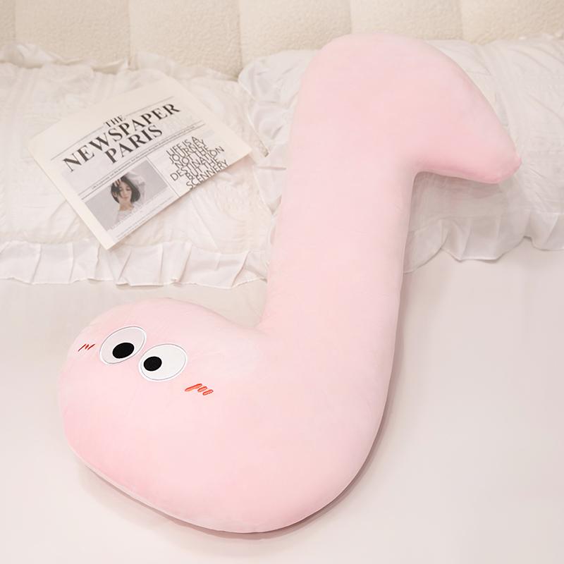 Giant Cartoon Music Note Plush Toys Super Soft Sleep Hug Pillow Sofa Cushion Children Kids Sleep Accompany Doll Birthday Gift
