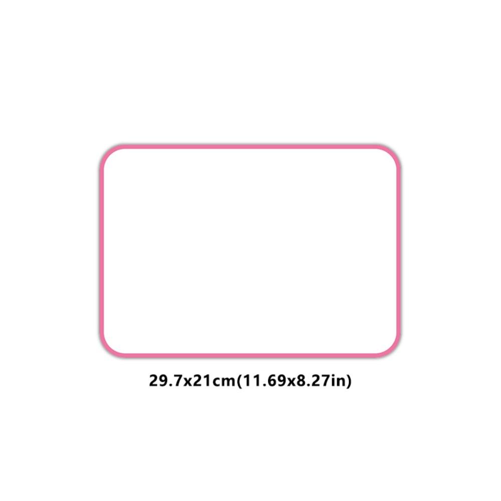 Portable A5/A4/B4/A3 Whiteboard Dry Erase Magnetic-Friendly Graffiti Drawing Board Reusable Double-Sided Erasable Writing Board
