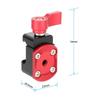 HDRIG Quick Release NATO Rail Clamp with M6 ARRI Gear Standard Rail 3916