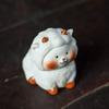 Chinese Zodiac Purple Clay Tea Pet Handmade Sheep Statue Ornaments Tea Figurine Sculpture Animal Decoration Tea Set Accessorie