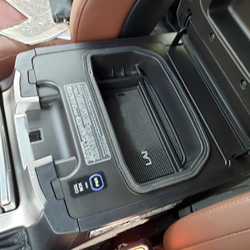 Car Center Console Armrest Box Glove Box Organizer Tray Secondary Storage Compatible For Toyota Land Cruiser LC200 2008-2020