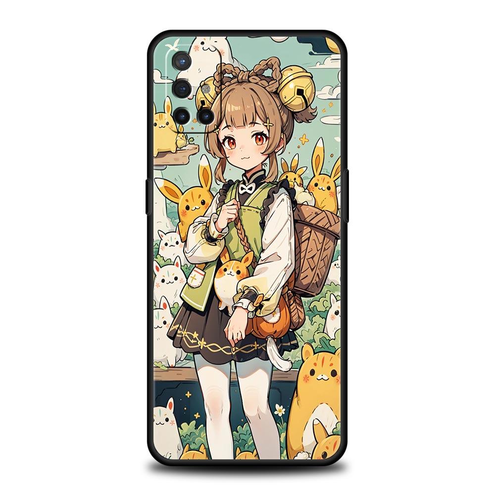 

Phone Case For OnePlus 12 11 10 9 Pro 9T 12R 10R 9R 9RT 10T 8T 8 7 6T 7T Nord 2T CE 2 5G N200 N10 Cover Genshin Impact Wanderer OnePlus 8T