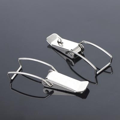 Hasp Latch Lock Metal Box Locking Long Toggle Catch Buckle Loaded Hinge Hardware