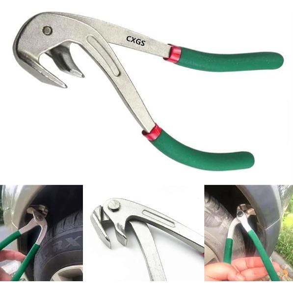 CXGS Paintless Dent Repair Kit Car Door Fender Edge Repair Tool Auto Body Pliers Heavy Duty Car Door Panel Fix Tool Portable Metal Crimp Vise Car