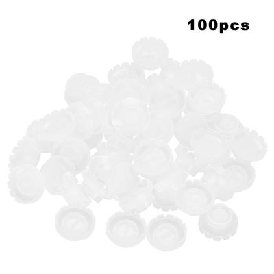 100Pcs Disposable Eyelash Ring Holder Eyelash Extension Glue Adhesive Stand