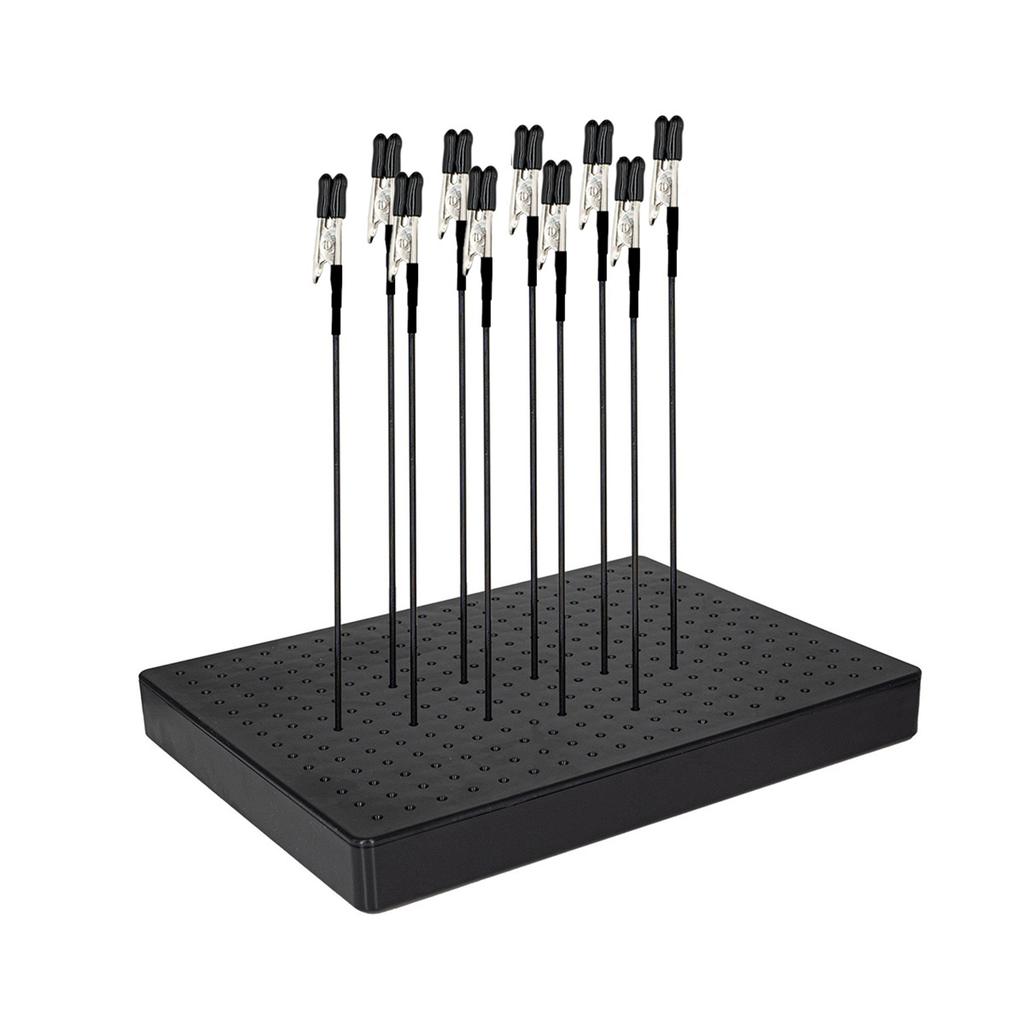 Model Painting Stand Base Holder and Bendable Alligator Clip Sticks Set Airbrush Hobby Tools Accessories for Crafting
