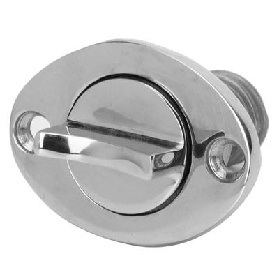 Bouchon de vidange pour bateau Bouchon de vidange pour bateau Forme ovale Bouchon de vidange Bateau Yacht Acier inoxydable 316 Bouchon de vidange résistant à la rouille 1 pouce