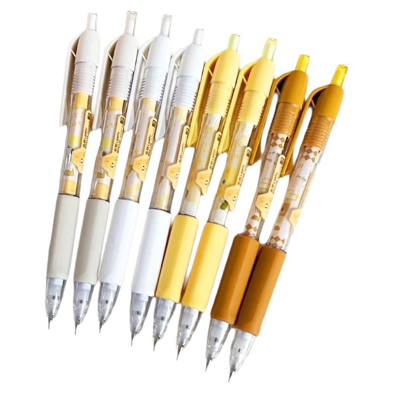 Roztomilá tužka s mechanickým posuvem Cute Cheese 0,5/0,7 mm – Odolná, není třeba ořezávat, tuha odolná proti zlomení