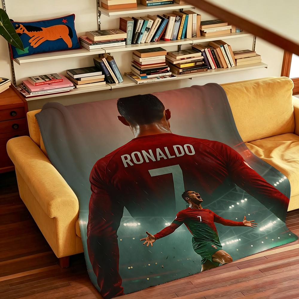 Sports C-Cristiano Ronaldos Throw Warm And Soft Suitable For Bedroom Living Room Sofa Bed Office Travel Camping