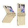 Custodia Protettiva OPPO Find N2 Flip a Copertura Totale con Cerniera Liscia Galvanizzata Design con Copertura in Materiale PC Caduta Graffio